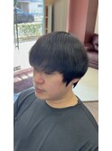 韓国風カット+デジタルパーマ+ダウンパーマ
