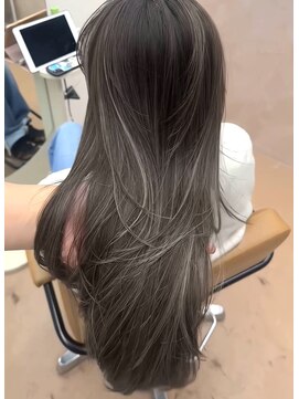 ヌエン 渋谷(NU/EN) 外国人風ハイライト×レイヤーカット