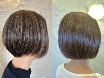 ケストラ(KESTRA)の写真/《グレイカラー×OLAPLEX》でダメージレスな美しい仕上がりに◎艶感UPで白髪のお悩みも解決へ！