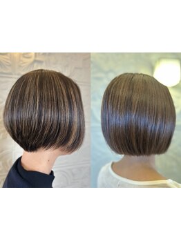 《グレイカラー×OLAPLEX》でダメージレスな美しい仕上がりに◎艶感UPで白髪のお悩みも解決へ！