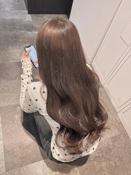 アヴァンス 神戸元町店(AVANCE.) ダブルカラーで透明感ブラウン【神戸元町】