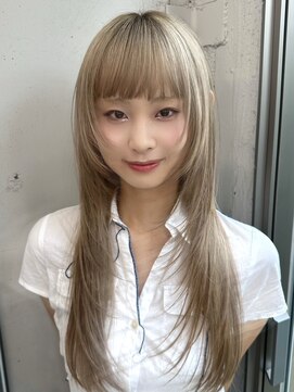 アルテペロ(arte pelo) 【artepelo】ハイトーンロング/顔まわりレイヤー/ロングレイヤー