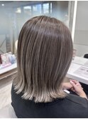 ★ハイライトカラー×グレージュ