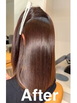 スリーク(SLEEK)&nbsp;SLEEK式髪質改善【縮毛矯正】アフター内側