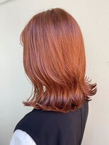 シロ(SiLO)&nbsp;ミディアム/テラコッタ／くびれヘア／天神大名/髪質改善/20代