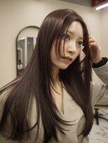 ヌヌ 渋谷 原宿 明治神宮前(nunu)&nbsp;レイヤーカットウルフカットボブグレージュオリーブべージュ