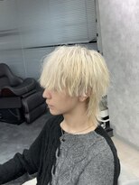 ティアム 渋谷店(Tiam shibuya)&nbsp;ハイライト/マッシュパーマ/ウルフ/アッシュブラック/渋谷駅