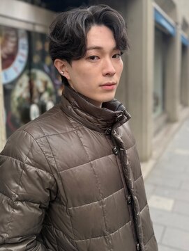 ラボー ノースプラザ店(LA'BO) 毛流れパーマ+ダウンパーマ