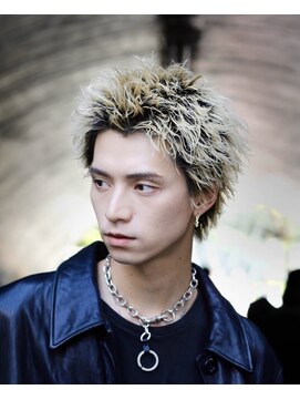 アストラ(ASTRA) MEN’S HAIR/波巻きツイストスパイラル/リバースセンターパート