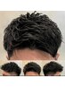 [ボリューム自在]アイロンパーマ＋メンズカット＋顔そり眉カット￥12,650