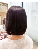 イメチェン後ろ姿が綺麗な艶ボブ