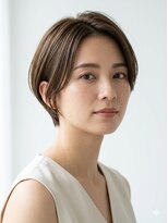 アイスバーグ ウェスト 清澄白河(eyesburg W/est)&nbsp;20代30代40代大人ハンサムショートグレージュセンター分け