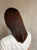 ピュアメンド 梅田(Pure Mend)&nbsp;カット＋縮毛矯正＋ダークブラウンカラー