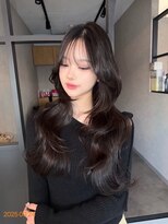 エトワ 中央店(etoi)&nbsp;大分韓国かき上げレイヤーカット大人レイヤー顔まわりレイヤー