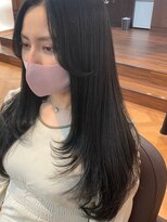 hyon myon/RISEbyREVO 綾瀬店【ヒョンミョン】&nbsp;ハッシュカット/デザインカラー/グレージュ[綾瀬駅/韓国ヘア]