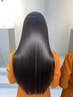 【最上級艶髪ストレート】カット+うるつや縮毛矯正