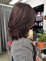 ウカン(UKAN.)&nbsp;似合わせカット＋酸性ストレート＋カラー