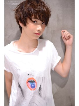 ミラバイグリーン(Mira by green) pure short×コケティッシュショート#