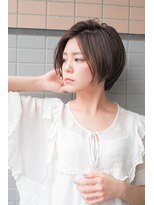 小顔 ハンサム ショートボブ
