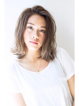 アッシュ 祐天寺店(Ash) 外国人風かき上げボブ