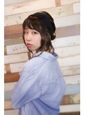 簡単ヘアアレンジ ターバンアレンジ