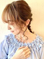 カミナ(KAMINA)&nbsp;カジュアルヘアアレンジ。