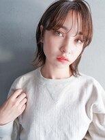 カンナ(Canna)&nbsp;ウルフボブ/2wayバング/カーキグレージュ/髪質改善/TOKIO/20代