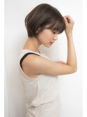 大人可愛いひし形伸ばしかけボブ