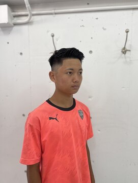 ウェルネス(Wellness) 高校生フェード、フェード、飯塚サッカー、ノーパート