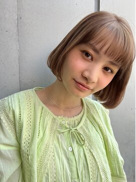 パム 恵比寿(PAM.) ミルクティーベージュボブ【PAM.恵比寿】