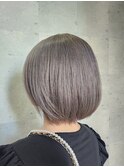 夏カラー ショート グレー