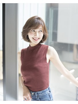 アフロディーテ 銀座(APHRODITE GINZA) グレージュカラー/シルキーベージュ/斜めバング/銀座/東銀座