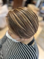 オーガニックサロン フェイス 梅田店(organic salon face)&nbsp;白髪ぼかし☆ハイライトベージュ