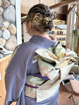 ラパンセベージュ(LA PENSEE BEIGE) LA PENSEE / beige 田川 / 成人式ヘア/シニヨン