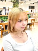 ふんわりミディボブ♪