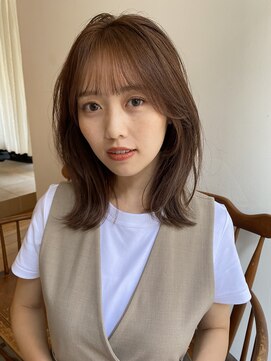 ガーランド (Garland) 大人かわいいくびレイヤー顔まわりレイヤー小顔シースルーバング