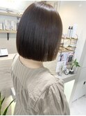 髪質改善パッツンボブヘア♪