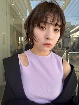 ミンクス 原宿店(MINX) イメチェン ハッシュカット フルバング 似合わせカット