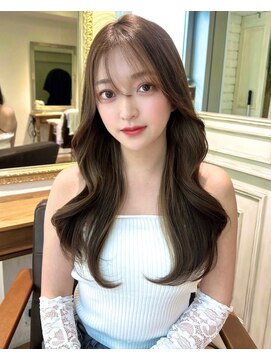 フォルテノエル 静岡鷹匠店(FORTE Noel) ピンクブラウン/グレージュ/レイヤーロング/オリーブベージュ