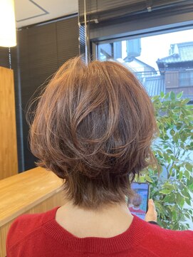 ヘアーアンドメイク プラス(hair&make PLUS) ふんわりマッシュウルフ