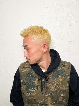 ヘアサロン エフ 渋谷(F) 抜きっぱブロンド