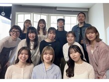 個性豊かなスタッフが最先端な技術を提供致します◎ 