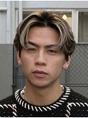 渋谷スパイキーショートアップバンクフェザーショートパーマ