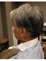 コトノハ 新屋敷町店(kotonoha)&nbsp;メンズグレイヘア（スタイリング剤無しでまとまる）