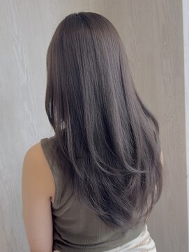 タブーセントラル(TABOO Central) レイヤーカット/ブリーチなしダブルカラー/Aujuaトリートメント