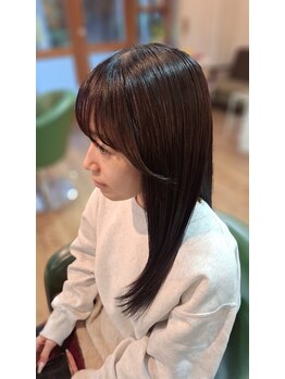 髪質や骨格に合わせた繊細なカットで、あなたの魅力を引き出す。【髪質改善/白髪ぼかし/学芸大学駅】