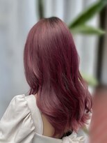 アン ブリーチ(UN BLEACH)&nbsp;カシスピンク×髪質改善Tr【高木】