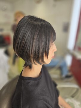 美容室ぱふ 土浦店 ショートウルフ