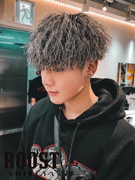 ルースト 渋谷店(ROOST) MEN’S HAIR/波巻ツイストスパイラル/フェザーパーマ/眉毛/渋谷