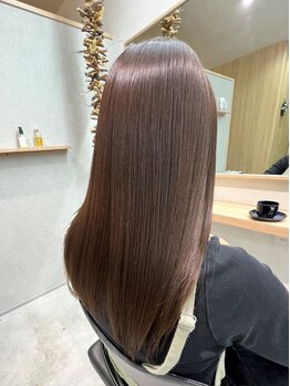 レハ(rehat)の写真/[話題のTR]髪質改善ネオメテオカラー・アルカリ酸熱トリートメントでナチュラルで柔らかな仕上がりをお届け